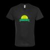 Unisex Poly-Rich V-Neck T-Shirt Thumbnail
