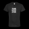 Unisex Poly-Rich V-Neck T-Shirt Thumbnail