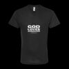 Unisex Poly-Rich V-Neck T-Shirt Thumbnail