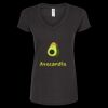 Women's Poly-Rich V-Neck T-Shirt Thumbnail