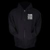 Unisex Full-Zip Hooded Sweatshirt Thumbnail
